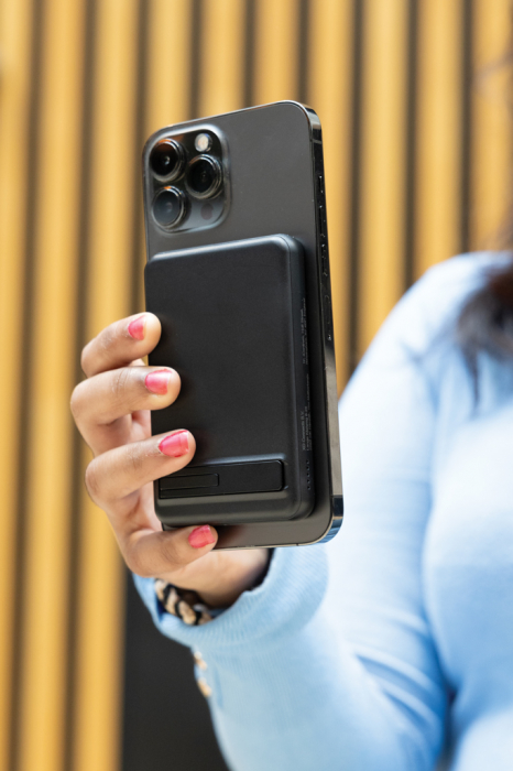 Powerbank magnetic wireless 5000 mAh bambus RCS, Zen [12]