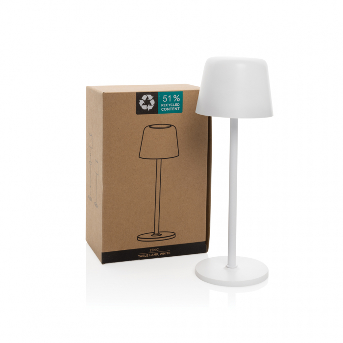 Veioza de masa Zenic din plastic reciclat RCS – 3 moduri lumina, autonomie 8h, reincarcabila [15]