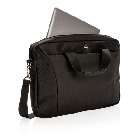 Geanta Swiss Peak Laptop 15.4”, poliester rezistent [3]