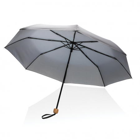 Umbrela mini Impact AWARE RPET bambus 20.5” [4]