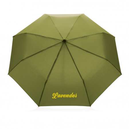 Umbrela mini Impact AWARE RPET bambus 20.5” [5]
