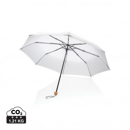 Umbrela mini Impact AWARE RPET bambus 20.5” [0]