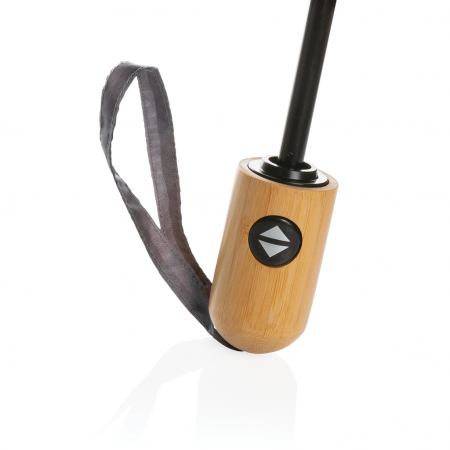 Umbrela automata Impact AWARE RPET 21” cu maner bambus [4]