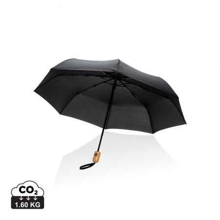 Sport si accesorii outdoor - Umbrela automata Impact AWARE RPET 21” cu maner bambus