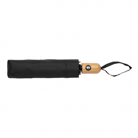 Umbrela automata Impact AWARE RPET 21” cu maner bambus [5]