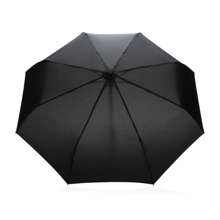 Umbrela automata Impact AWARE RPET 21” cu maner bambus [2]