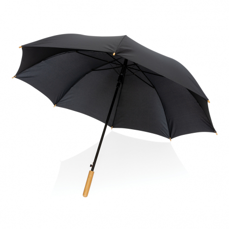 Umbrela automata Impact AWARE RPET 27” cu maner bambus [4]