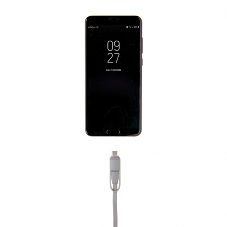Cablu retractabil 3-in-1 – iOS, Micro USB, Type-C [6]
