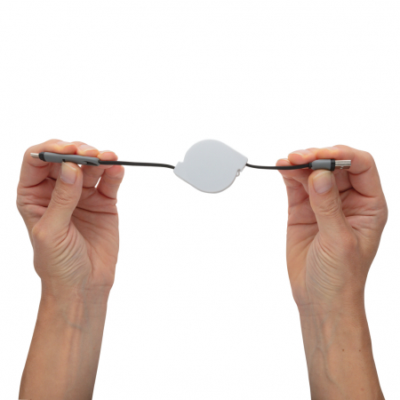 Cablu retractabil 3-in-1 – iOS, Micro USB, Type-C [2]