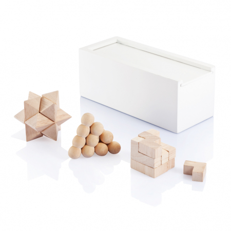 Set puzzle-uri logice 3 piese din lemn FSC® [1]