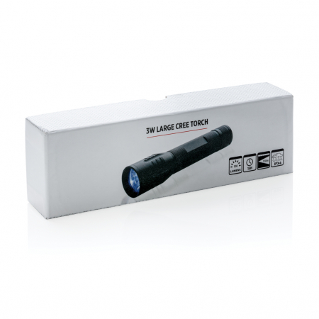 Lanterna mare 3W CREE™ LED din aluminiu – 100 lumeni, raza 250 m [5]