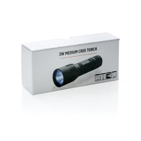 Lanterna 3W CREE™ LED din aluminiu – 100 lumeni, raza 200 m, autonomie 6h [5]