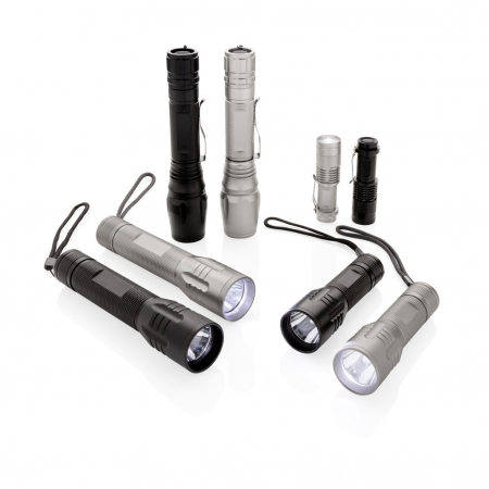 Lanterna 3W CREE™ LED din aluminiu – 100 lumeni, raza 200 m, autonomie 6h [9]
