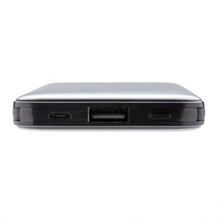 Powerbank 5.000 mAh de buzunar cu cabluri integrate, ABS [6]