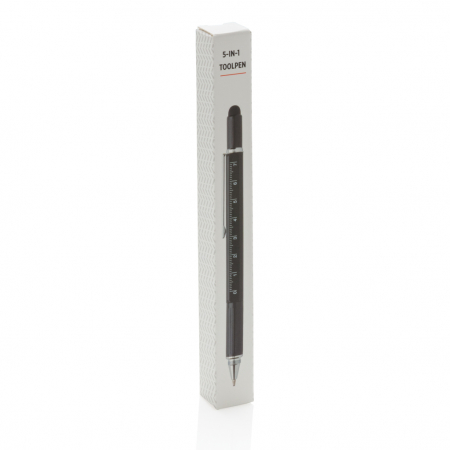 Pix multifunctional 5-in-1 din alama si aluminiu cu stylus si rigla [12]