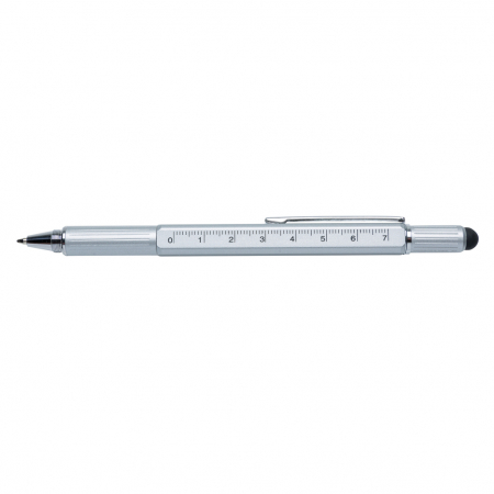 Pix multifunctional 5-in-1 din alama si aluminiu cu stylus si rigla [6]