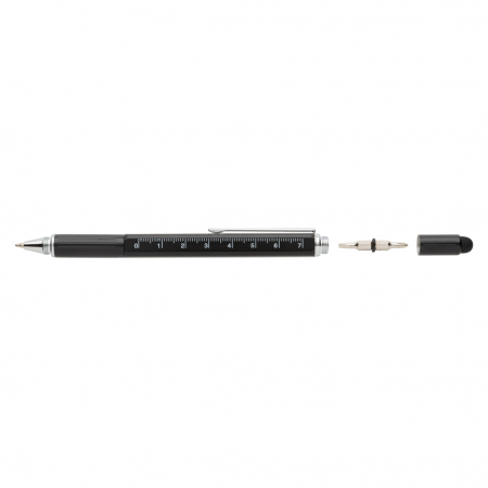 Pix multifunctional 5-in-1 din alama si aluminiu cu stylus si rigla [4]