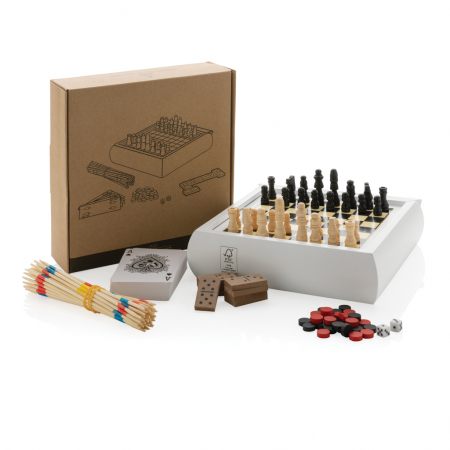 Set jocuri 5 in 1 din lemn FSC® [7]