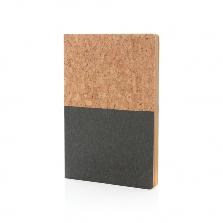 Agenda A5 eco cu coperta din pluta si kraft – hartie reciclata, sustenabila [1]