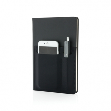 Agenda A5 Deluxe cu buzunare smart – 160 pagini, coperta tare PU [1]