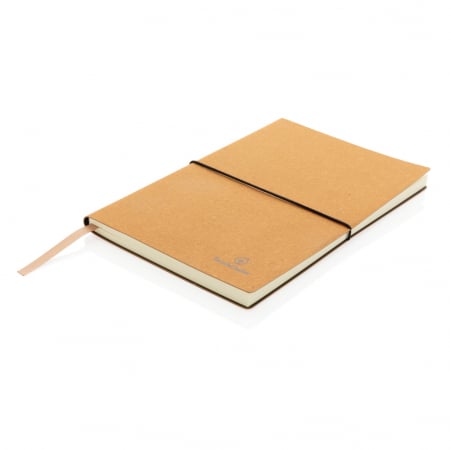 Carnet A5 piele reciclata GRS – coperta flexibila, 160 pagini eco [2]