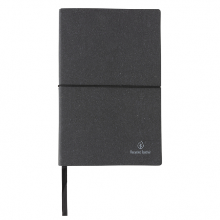 Carnet A5 piele reciclata GRS – coperta flexibila, 160 pagini eco [4]