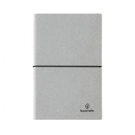 Carnet A5 piele reciclata GRS – coperta flexibila, 160 pagini eco [4]