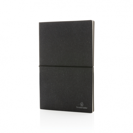 Carnet A5 piele reciclata GRS – coperta flexibila, 160 pagini eco [1]