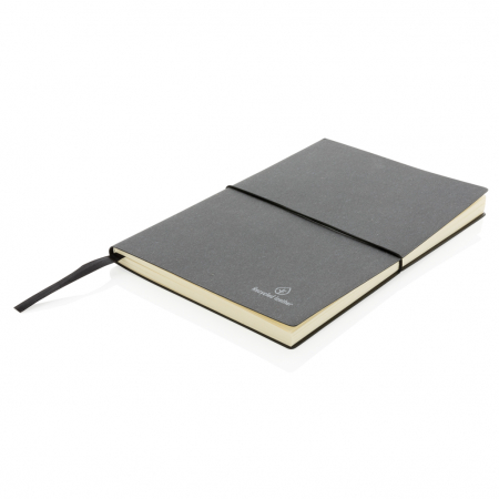 Carnet A5 piele reciclata GRS – coperta flexibila, 160 pagini eco [2]
