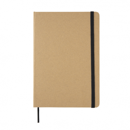 Agenda eco A5 cu coperta kraft si hartie ivory dictando – personalizabila [4]