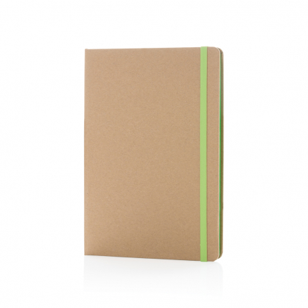 Agenda eco A5 cu coperta kraft si hartie ivory dictando – personalizabila [1]