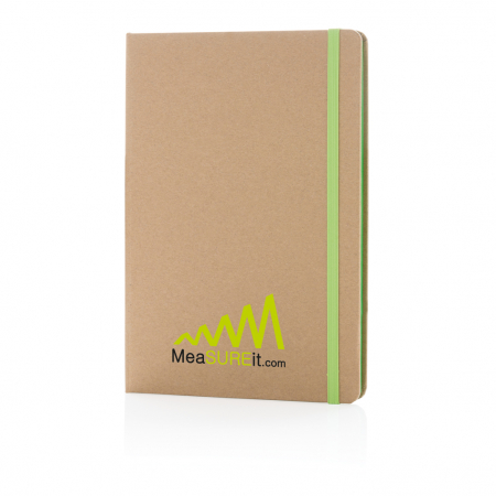 Agenda eco A5 cu coperta kraft si hartie ivory dictando – personalizabila [6]
