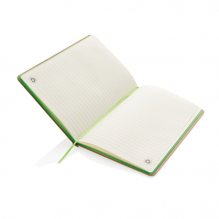 Agenda eco A5 cu coperta kraft si hartie ivory dictando – personalizabila [3]