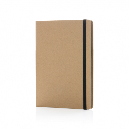 Agenda eco A5 cu coperta kraft si hartie ivory dictando – personalizabila [1]