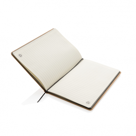 Agenda eco A5 cu coperta kraft si hartie ivory dictando – personalizabila [3]