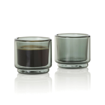 Set 2 cani espresso AdHoc Impact, 45 ml, sticla borosilicata [2]