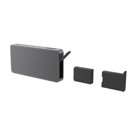 Boxa portabila Aeris RCS ultra-subtire 10W RMS, IPX5, USB-C, baterie detasabila [7]