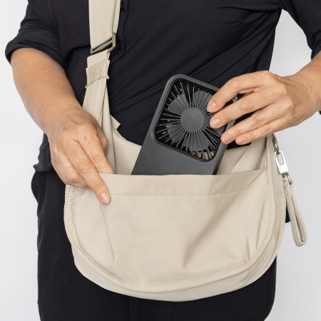 Ventilator de birou reincarcabil Aervina RCS | Plastic reciclat [11]