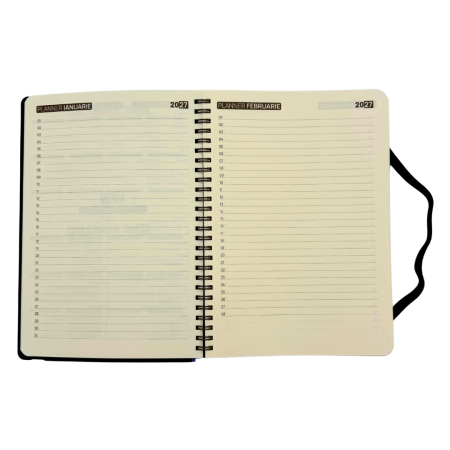 Agenda flex spira SE – imitatie piele, personalizare corporate [4]