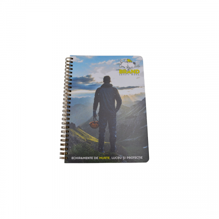 Agenda spira PVC transparent – personalizare, inserturi si buzunare [3]