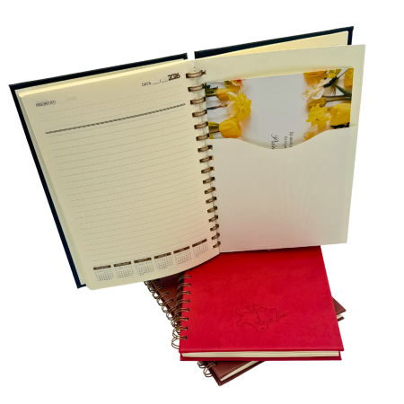 Agenda spira nedatata – culori și personalizare corporate [8]