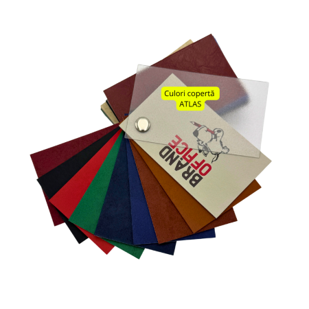 Agenda spira + Pix hartie alba – coperta caserata, personalizare [7]