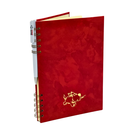 Agenda spira + Pix hartie alba – coperta caserata, personalizare [2]