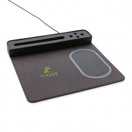 Mousepad Air cu incarcator wireless 5W si port USB [10]