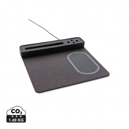 Electronice si accesorii tech - Mousepad Air cu incarcator wireless 5W si port USB
