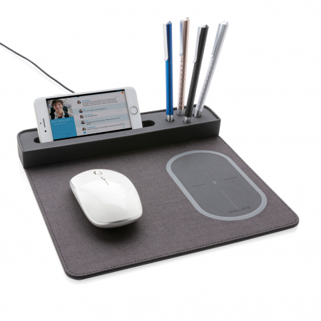 Mousepad Air cu incarcator wireless 5W si port USB [3]
