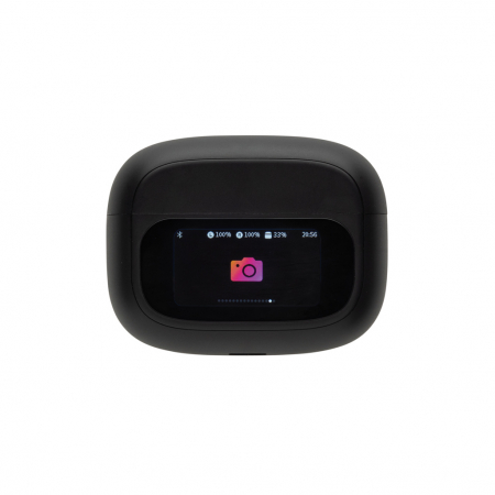 Casti wireless Airtune RCS din plastic reciclat, cu ANC/ENC si touch screen, BT 5.3 [8]