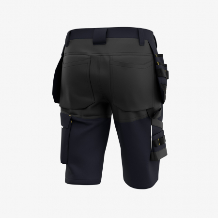 Pantaloni scurti cu buzunare multiple ALKES SHORT, barbati, Safety Jogger [4]
