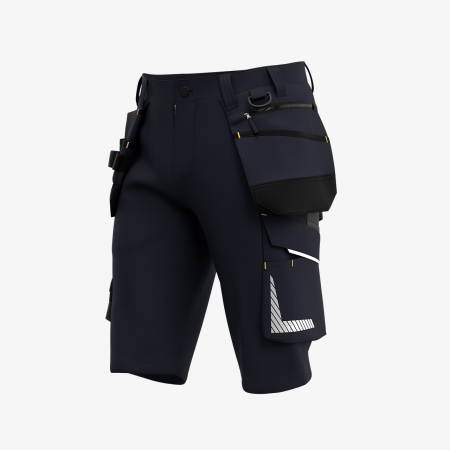 Pantaloni scurti cu buzunare multiple ALKES SHORT, barbati, Safety Jogger [2]
