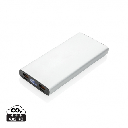 Baterii externe - Powerbanks - Powerbank 10.000 mAh din aluminiu, incarcare rapida 18W PD si QC 3.0